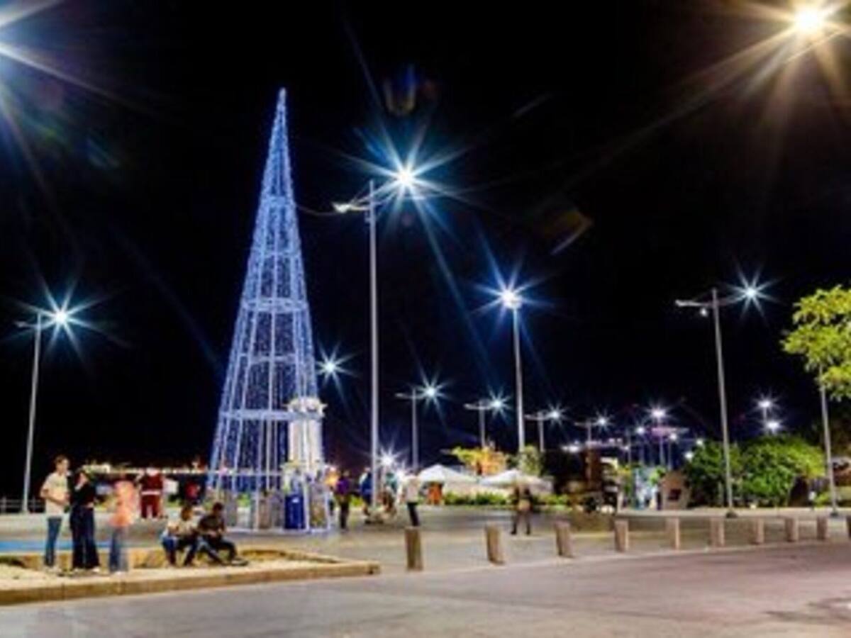Alumbrado navideño de Santa Marta costó más de dos mil millones de pesos