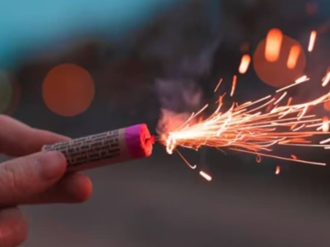 REferencia de uso de pólvora- Archivo Caracol Radio