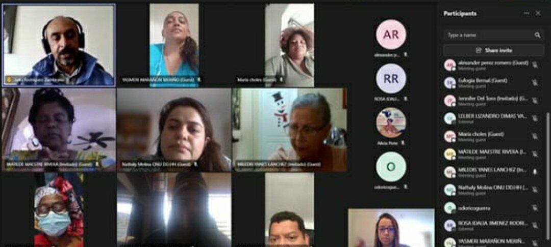 Comisión de las Naciones Unidas se reunió con líderes sociales amenazados en Magdalena. Foto: Cortesía ONU