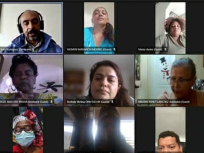 Comisión de las Naciones Unidas se reunió con líderes sociales amenazados en Magdalena. Foto: Cortesía ONU