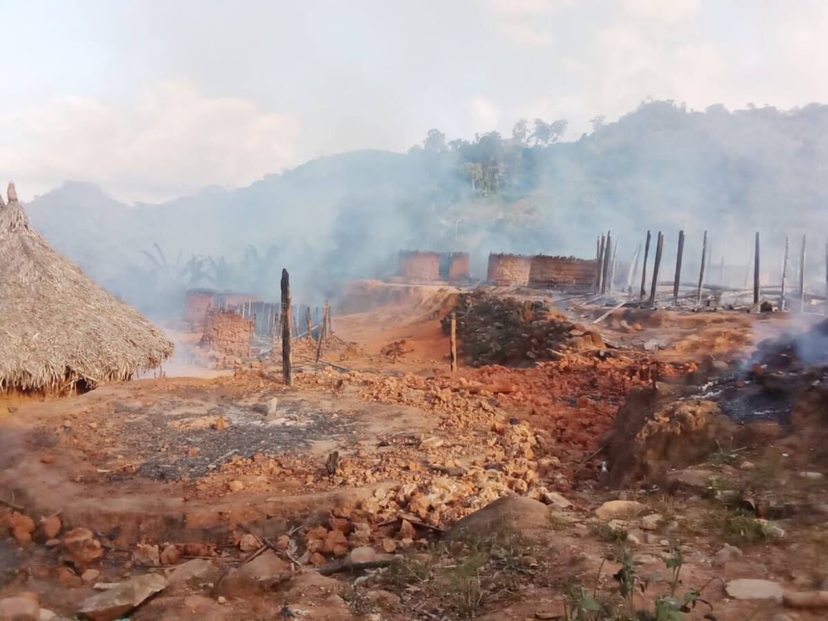Terror en la Sierra Nevada: prendieron fuego a sitios sagrados de comunidades indígenas