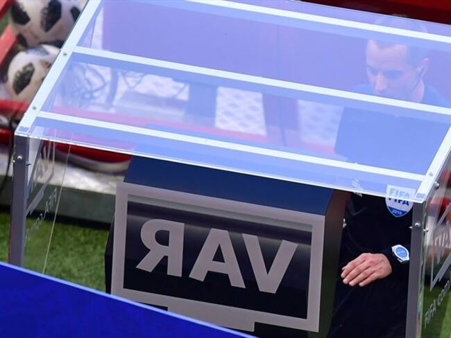 #FútbolConVAR. Foto: Getty Images