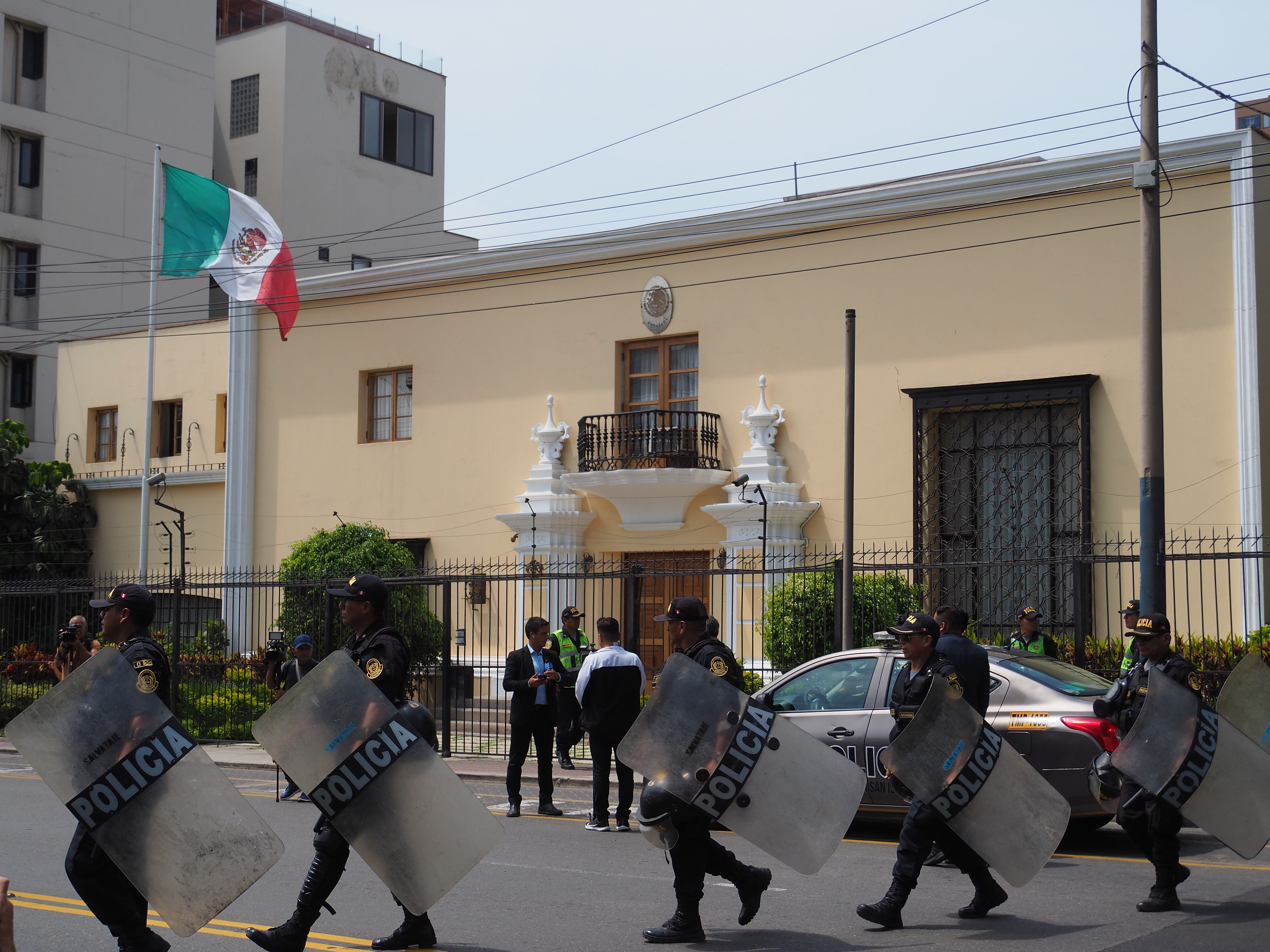 Embajada de México en Perú. (Photo by Carlos Garcia Granthon/Fotoholica Press/LightRocket via Getty Images)