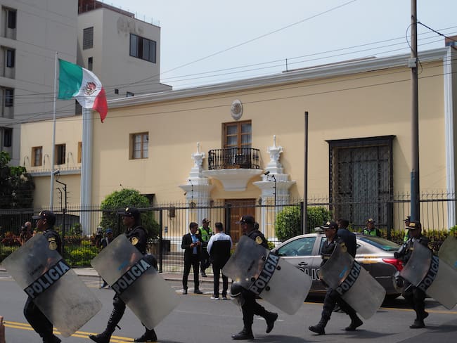 Embajada de México en Perú. (Photo by Carlos Garcia Granthon/Fotoholica Press/LightRocket via Getty Images)