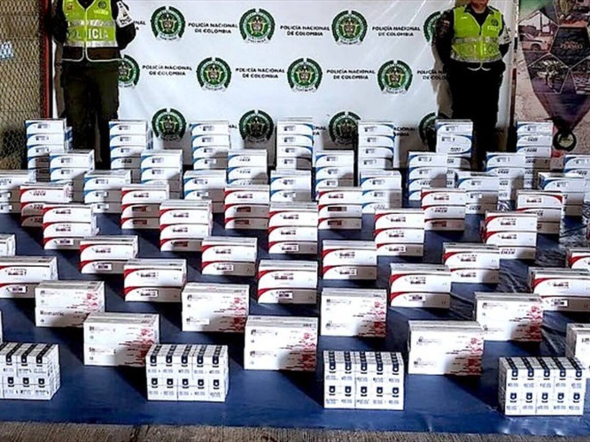 Incautadas más de tres mil unidades de cigarrillo de contrabando