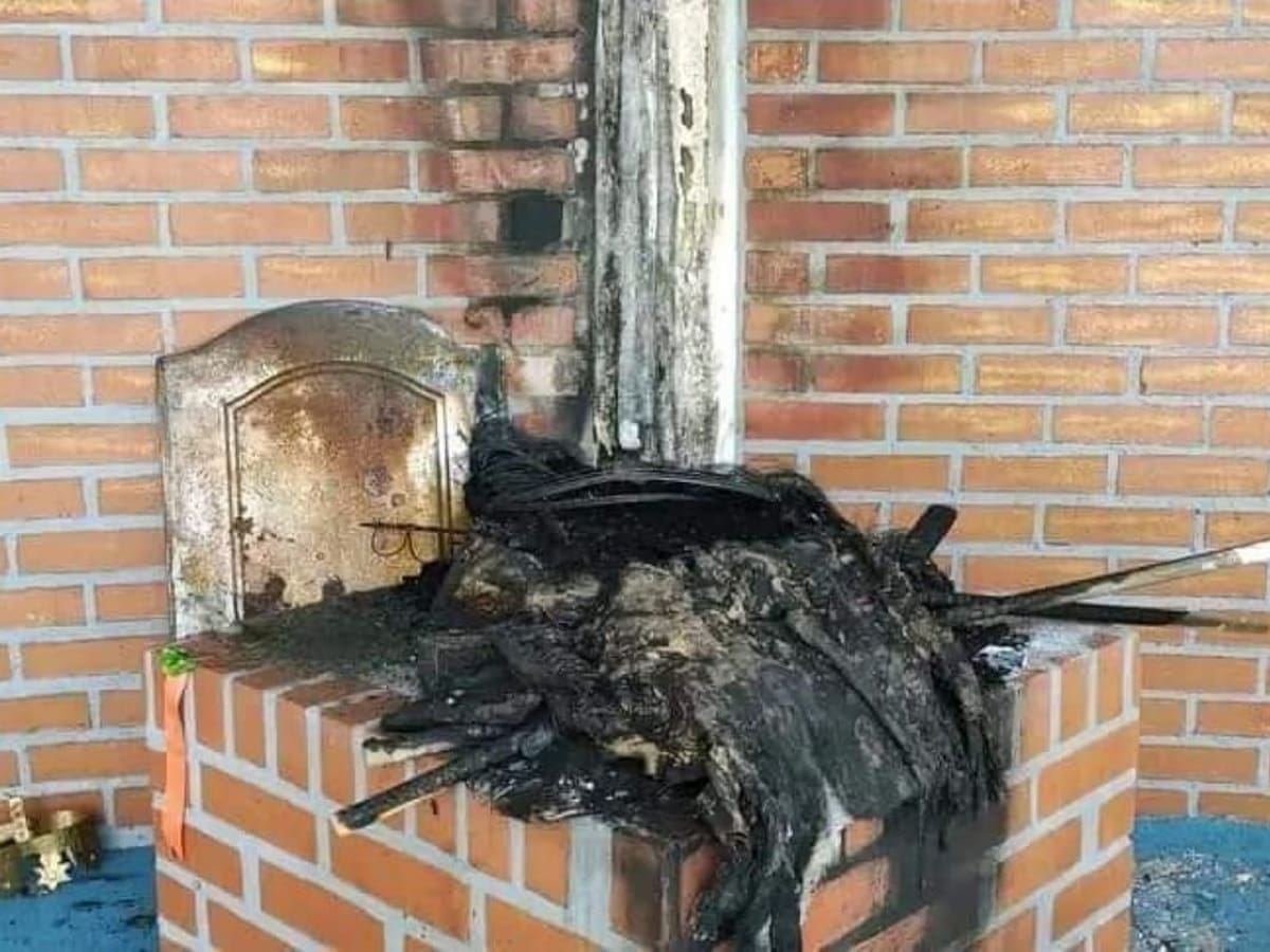 Investigan el atentado contra un recinto de culto católico en Corinto, Cauca