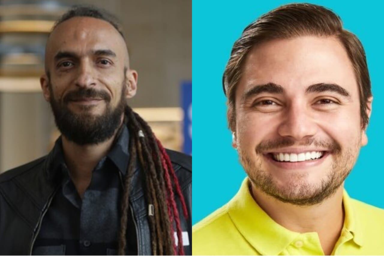 Santiago Osorio, representante a la Cámara del Pacto Histórico y Daniel Carvalho, representante a Cámara por Antioquia. Colprensa