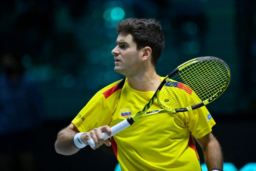 Nicolás Mejía, tenista colombiano (Photo by Stefano Guidi/Getty Images)