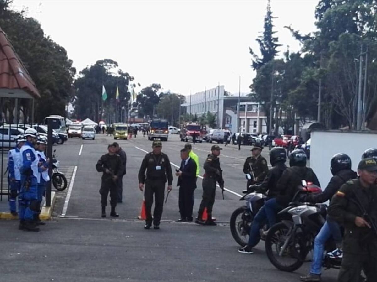 ¿Cómo ingresó el carro bomba a la Escuela General Santander?