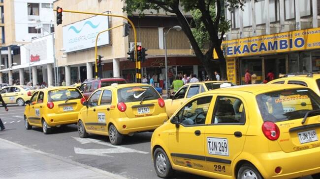 Taxistas en Cúcuta se unen al paro nacional- colprensa