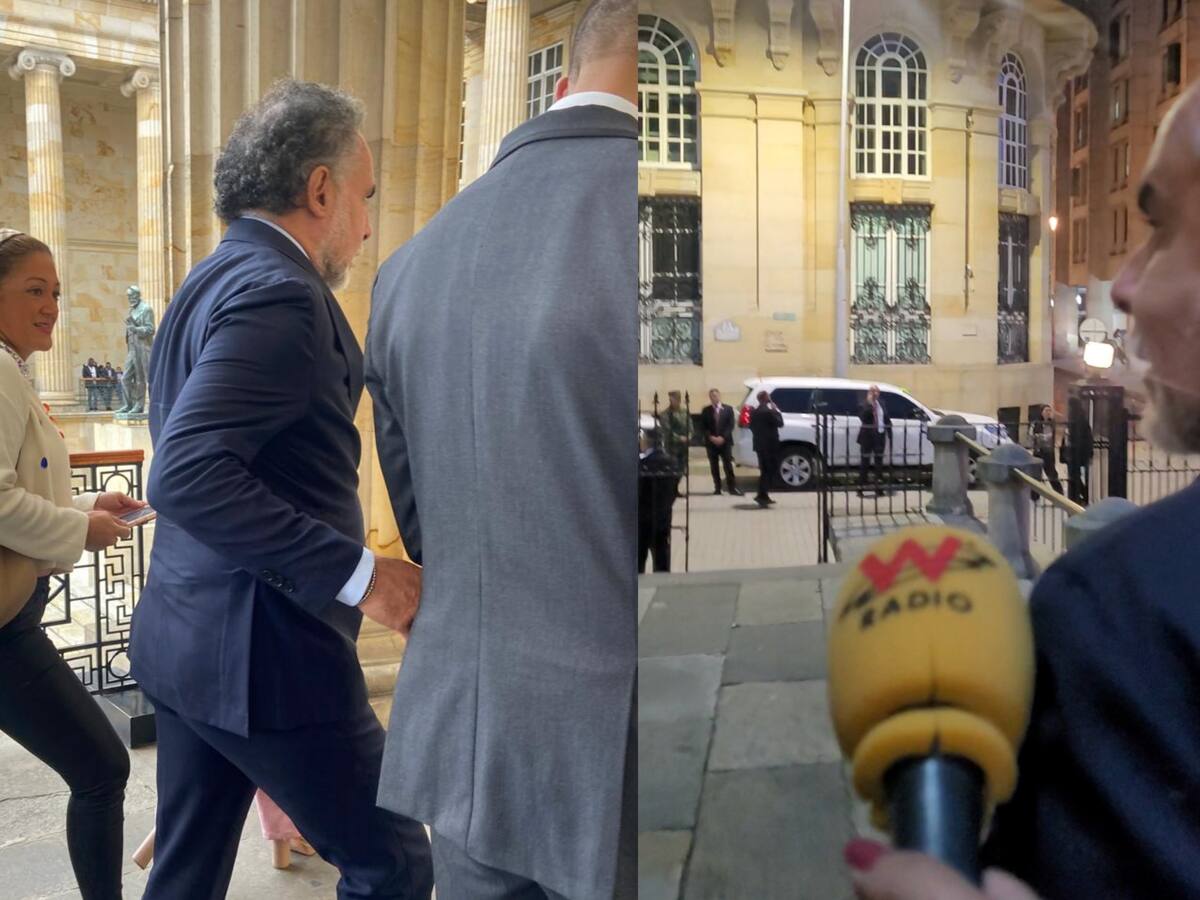 Así fue el regreso de Benedetti al Congreso como enlace legislativo del presidente Petro