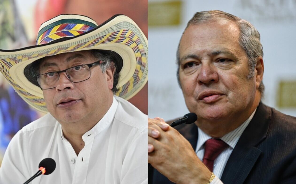 Presidente Gustavo Petro e Iván Name. Foto: Colprensa.