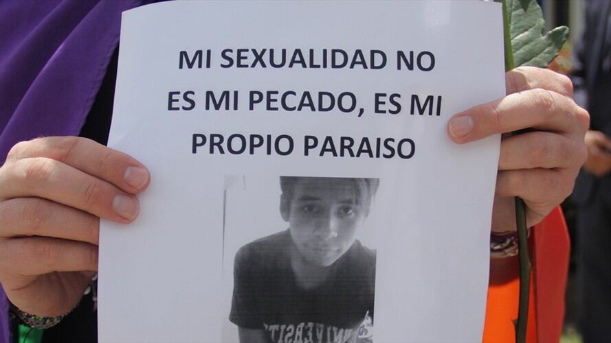 La mujer aceptó su responsabilidad en los delitos de discriminación agravada y falsa denuncia en contra de persona determinada.. Foto: