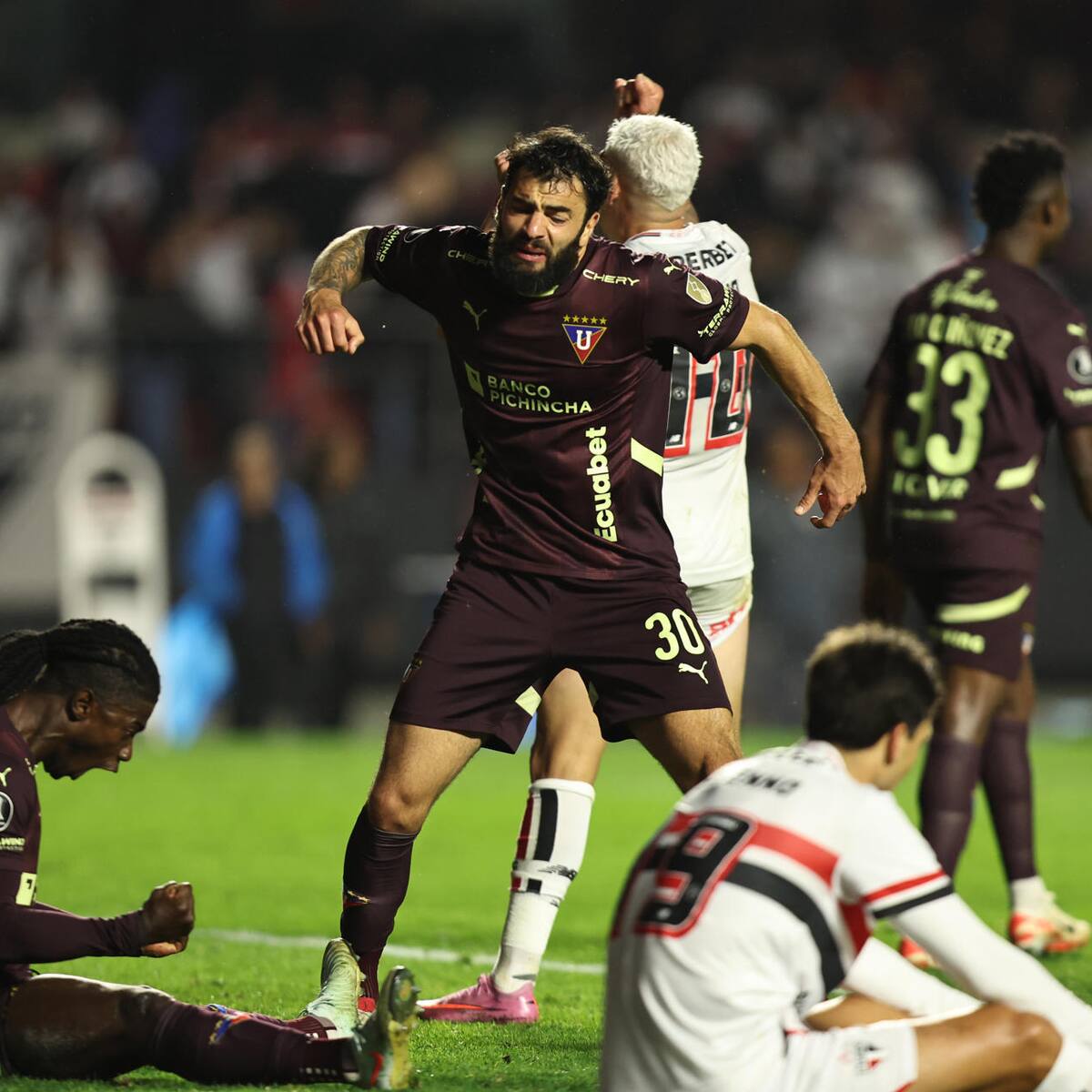 Liga de Quito superó a São Paulo y se metió a las semifinales de la Copa Libertadores