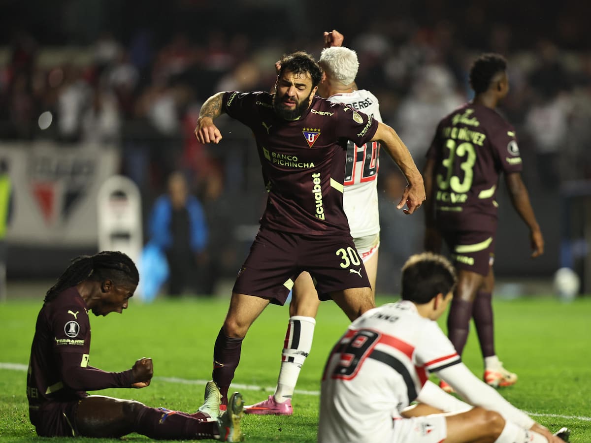 Liga de Quito superó a São Paulo y se metió a las semifinales de la Copa Libertadores