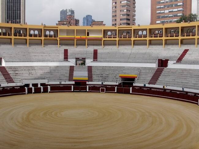 La plaza de toros La Santamaría se prepara para recibir una nueva temporada taurina. Foto: Colprensa