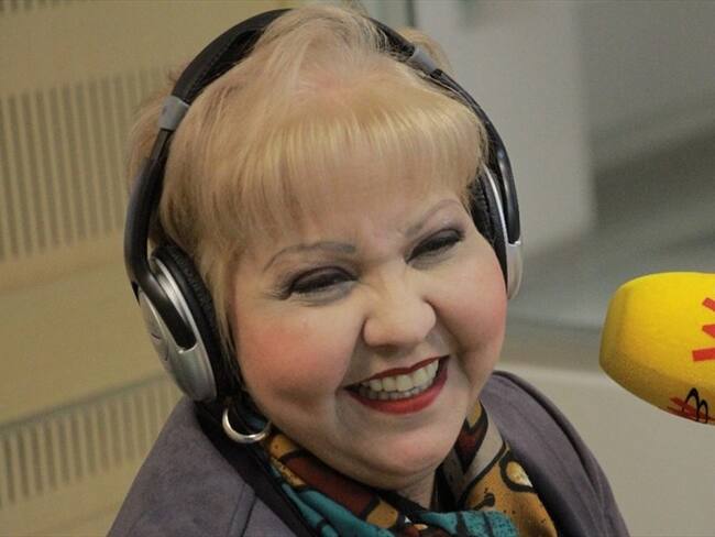 La Gorda Fabiola en La Hora del Regreso. Foto: La Hora del Regresocon Carlos Montoya