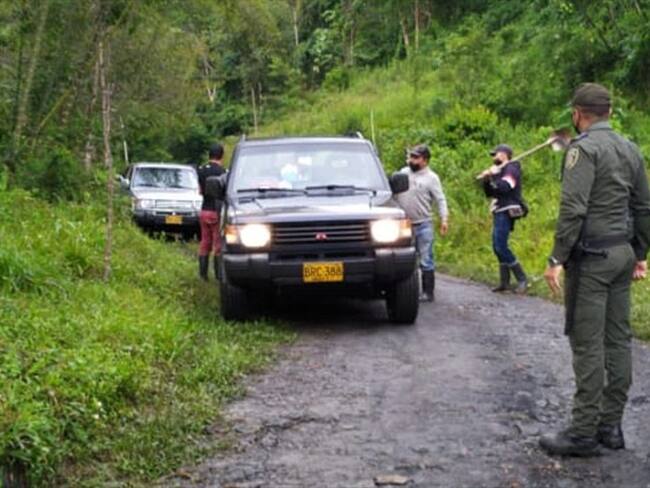 La alcaldesa Imer Murcia, asegura que a la mina están llegando 2.000 personas diarias y los casos de coronavirus aumentaron en su municipio.. Foto: Suministrada
