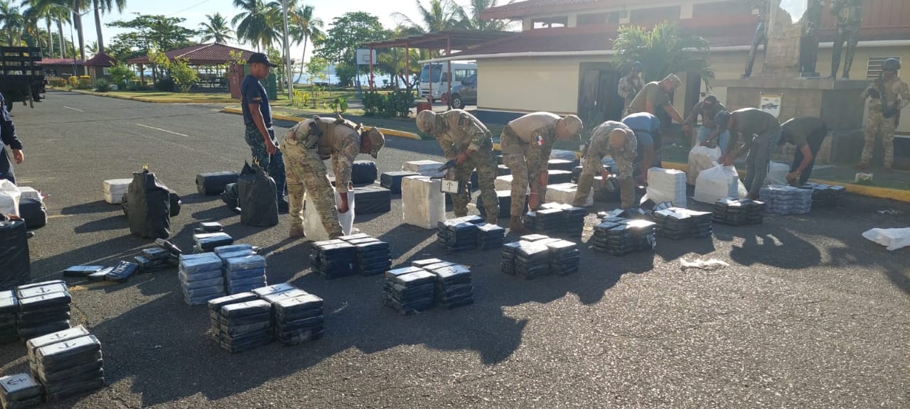 Se incautaron más de cinco toneladas de cocaína. Foto: Armada Nacional