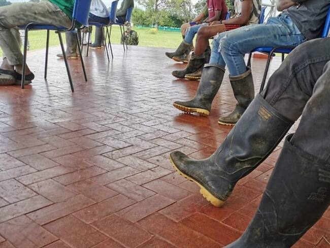 En las últimas horas se han desmovilizado 27 miembros del frente José María Becerra . Foto: Alto Comisionado para la Paz