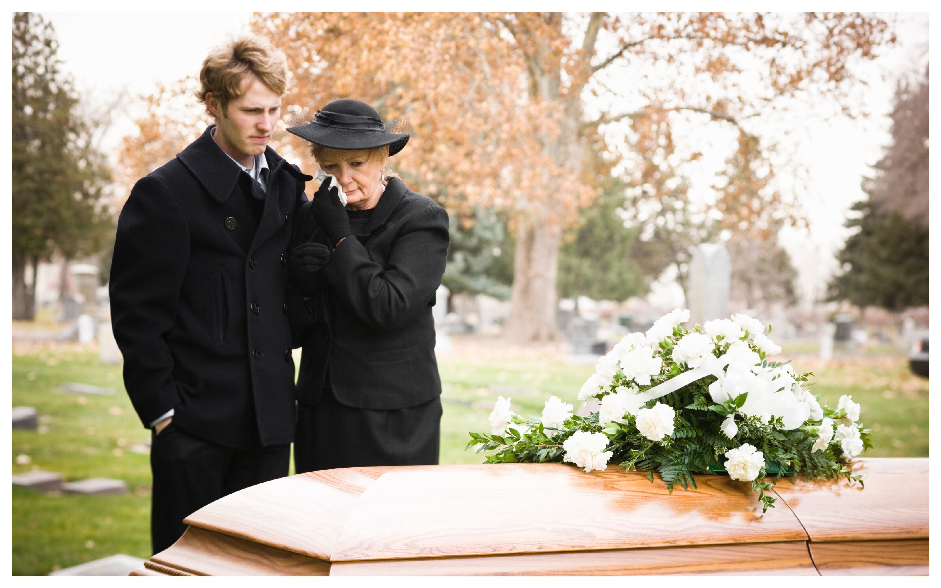 Referencia de servicios funerarios. Foto: Getty Images.