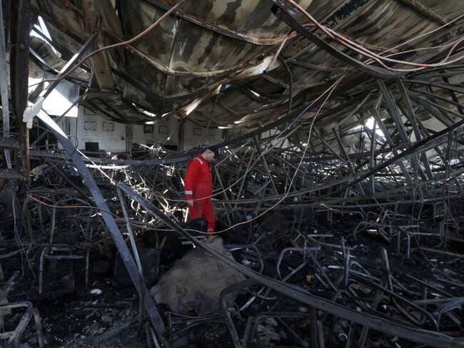 Incendio en Irak. (Photo by Safin HAMID / AFP) (Photo by SAFIN HAMID/AFP via Getty Images)