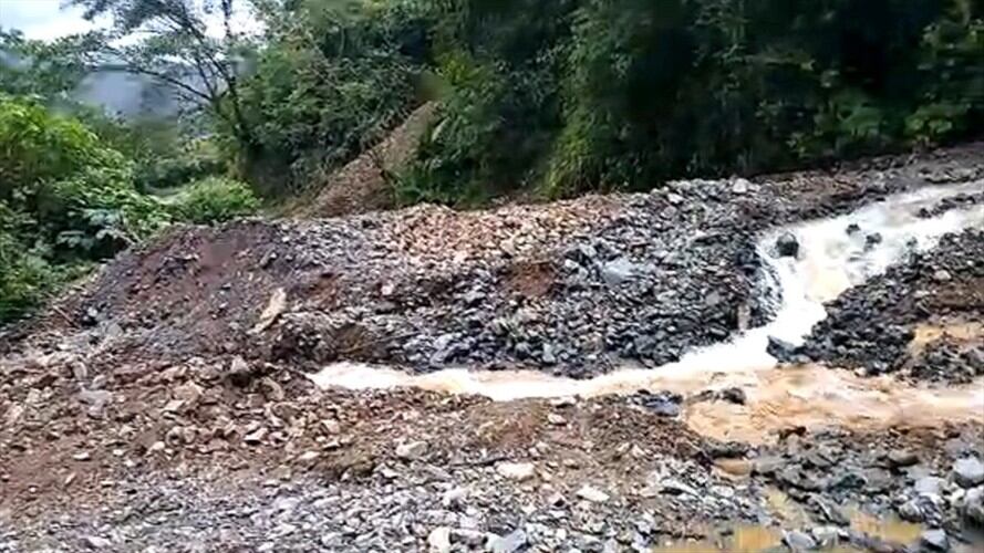 Los habitantes solicitaron mantenimiento permanente en los corredores viales . Foto: Cortesía Gerley Campo