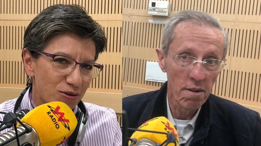 Claudia López y Antoni Navarro Wolff se disputan la candidatura verde. Foto: La WCon Vicky Dávila