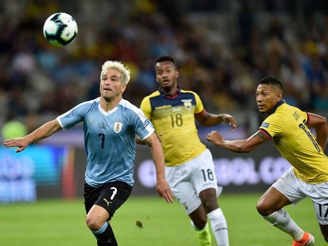Uruguay arrancó a toda velocidad en busca de su decimosexta corona continental y goleó 4-0 a Ecuador este domingo en la apertura del Grupo C de la Copa América de Brasil-2019. Foto: Getty Images