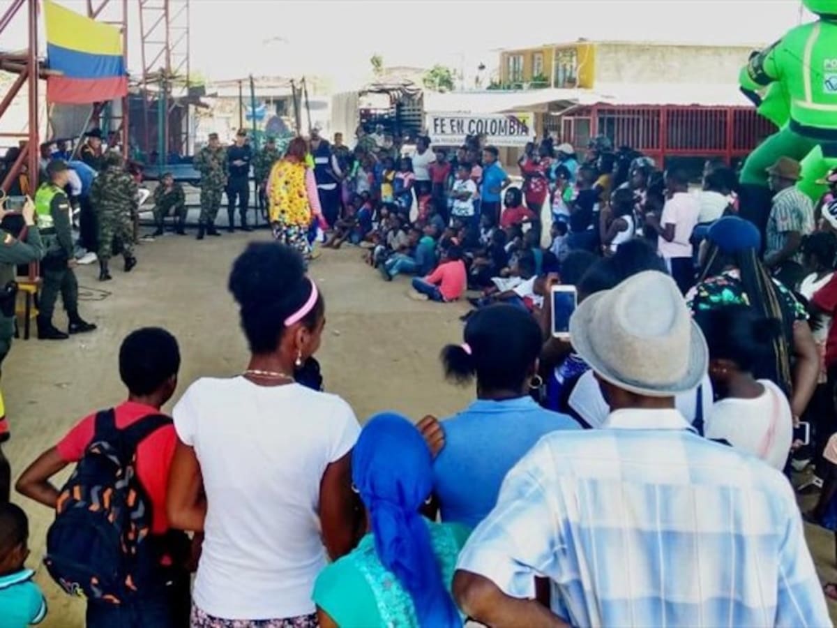 Ejército llevó jornada especial a más de 600 habitantes de Suárez, Cauca