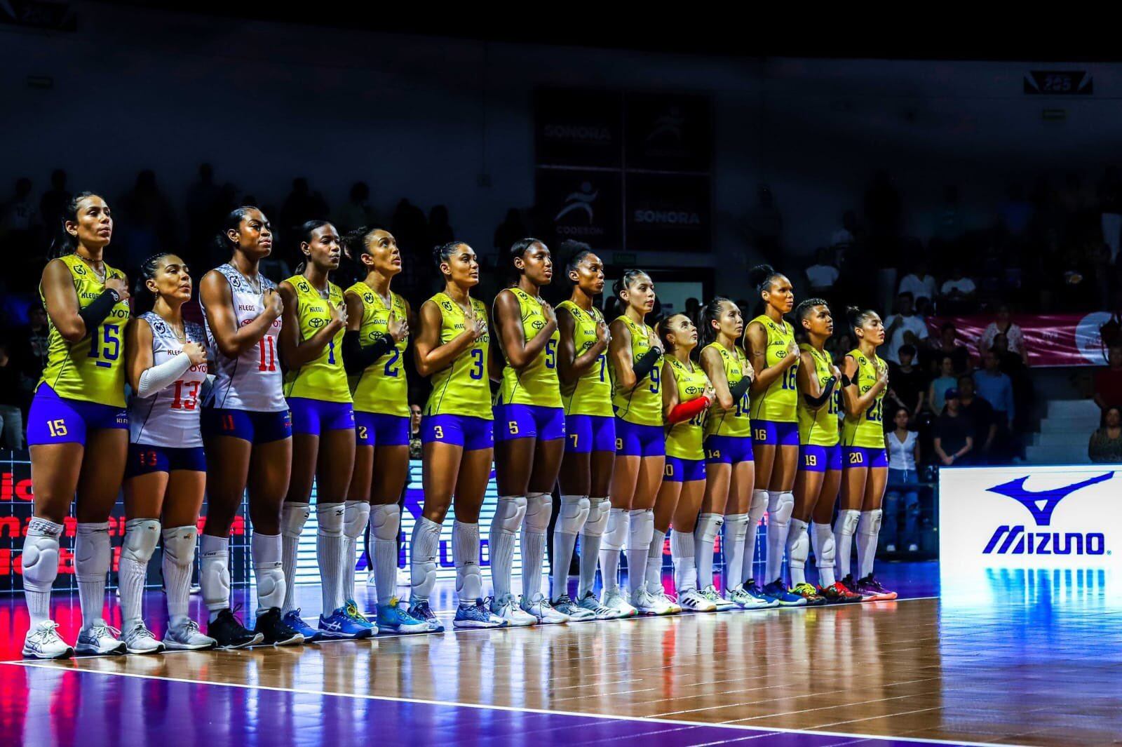 Selección Colombia Femenina de Voleibol. Foto: Twitter.