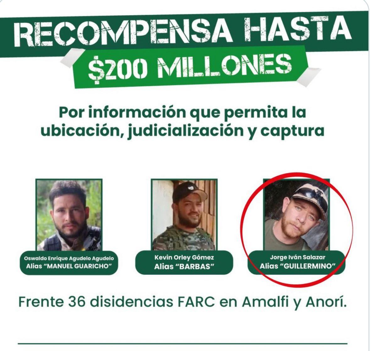 El prontuario de alias ‘Román’ y ‘Guillermino’, abatidos por la masacre de 13 policías en Amalfi