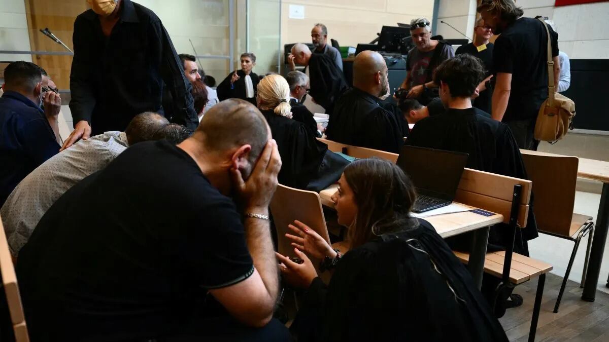 Hombre acusado por violaciones a su pareja. I Foto: AFP.