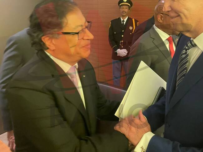 Encuentro entre Gustavo Petro y Joe Biden. Foto: W Radio Colombia