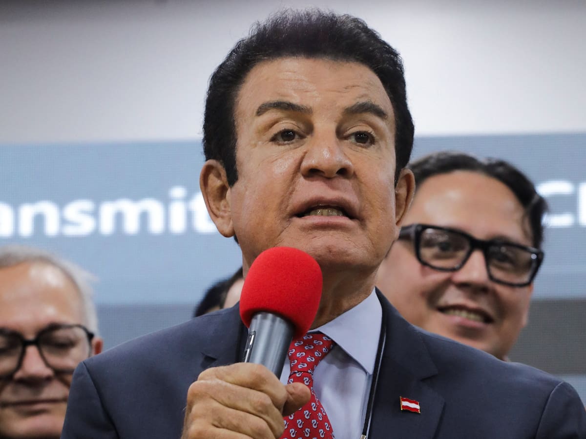 Salvador Nasralla no aceptó la declaración del CNE que dio el triunfo a Nasry Asfura en Honduras