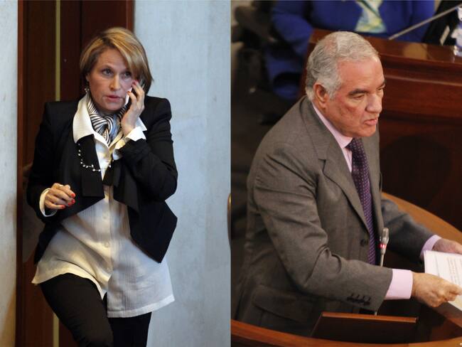 Edgardo Maya Y Sandra Morelli. Créditos: Colprensa