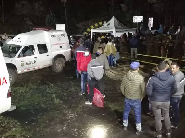 El titular de la mina Acerías Paz del Rio. Foto: ANM.
