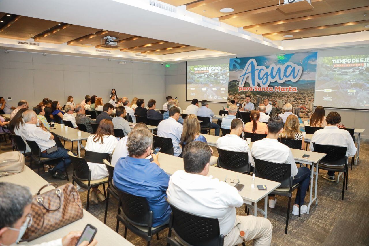 Socialización con los gremios/ Alcaldía de Santa Marta
