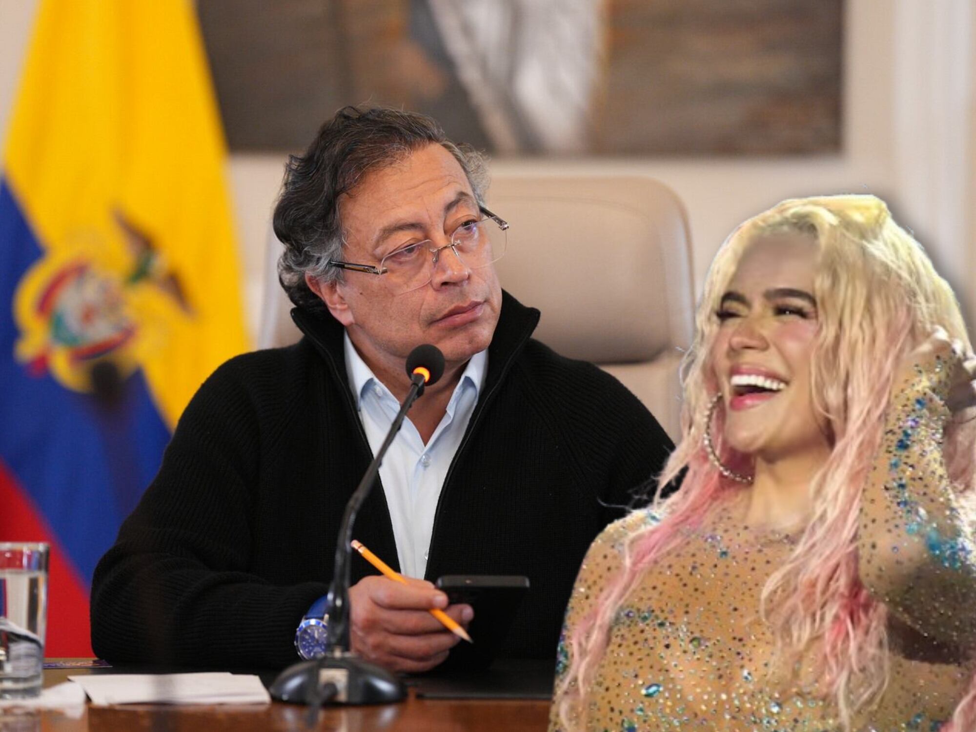 Gustavo Petro y Karol G