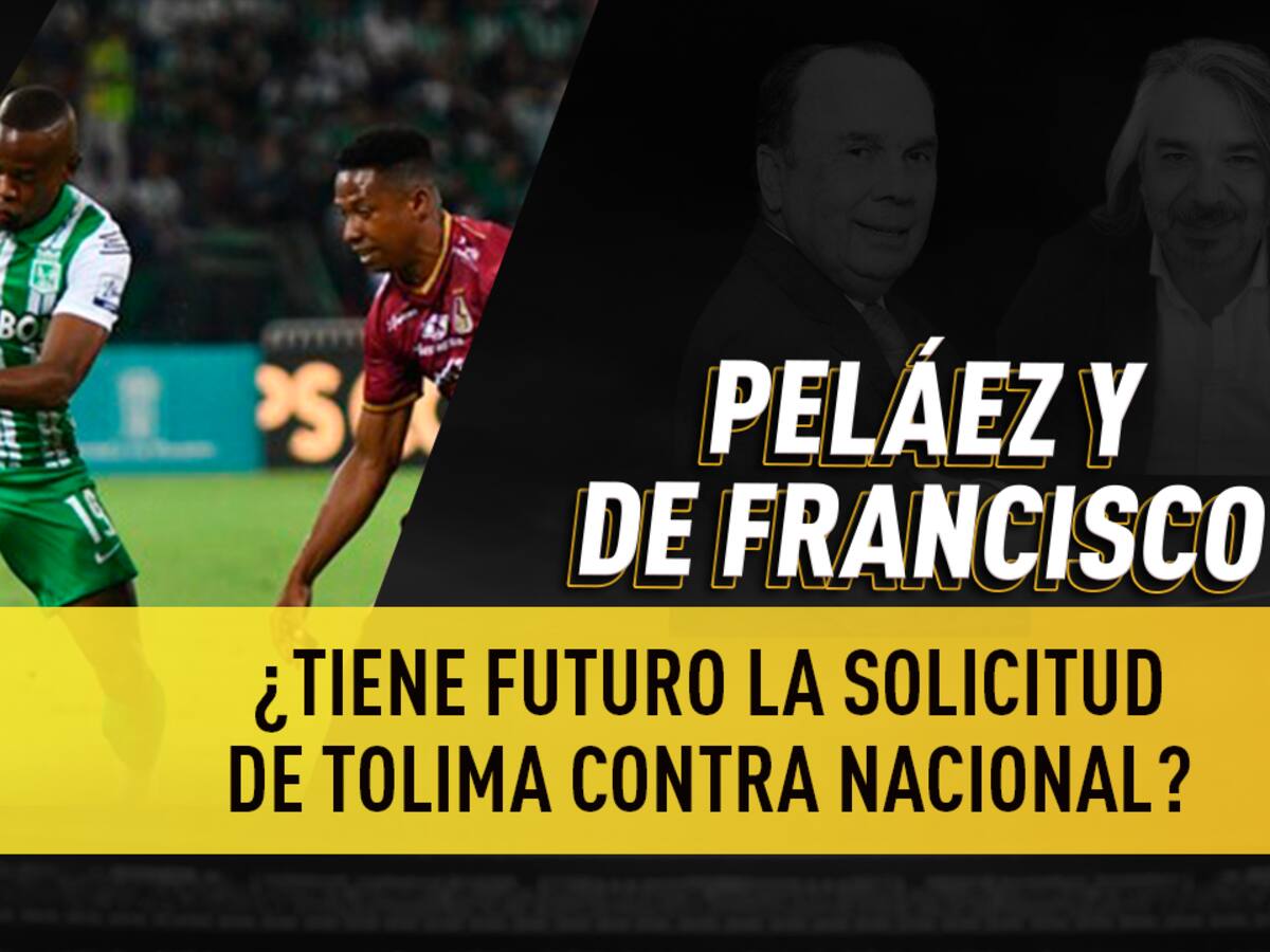 Escuche aquí el audio completo de Peláez y De Francisco de este 24 de junio