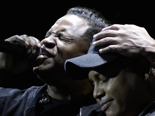 Omar Geles en tarima. Foto: Camilo Rincón