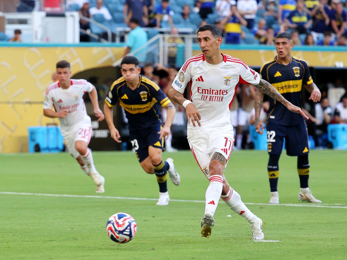 Benfica empató 2-2 con Boca Juniors en el Mundial de Clubes y le aguó la fiesta a los xeneizes