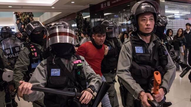 Enfrentamientos en Hong Kong deja al menos 15 detenidos. Foto: Getty Images