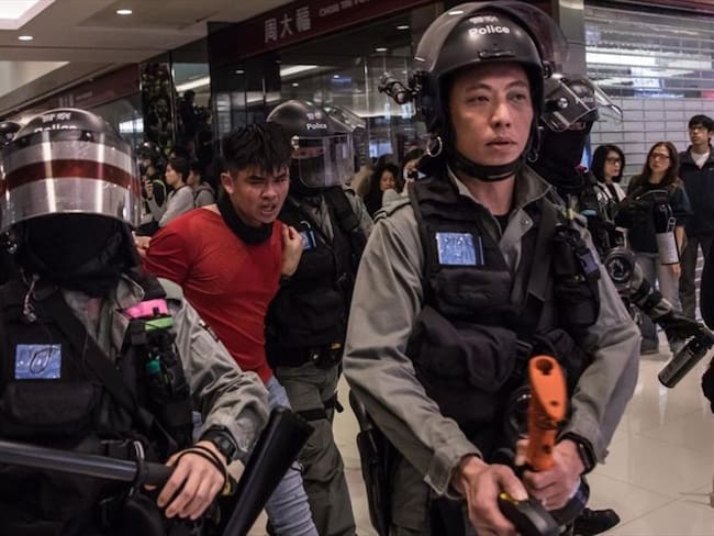 Enfrentamientos en Hong Kong deja al menos 15 detenidos. Foto: Getty Images