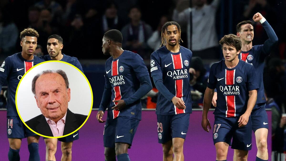 “Un PSG muy diferente al de Messi, Mbappé y Neymar”: Hernán Peláez por primer tiempo contra Arsenal