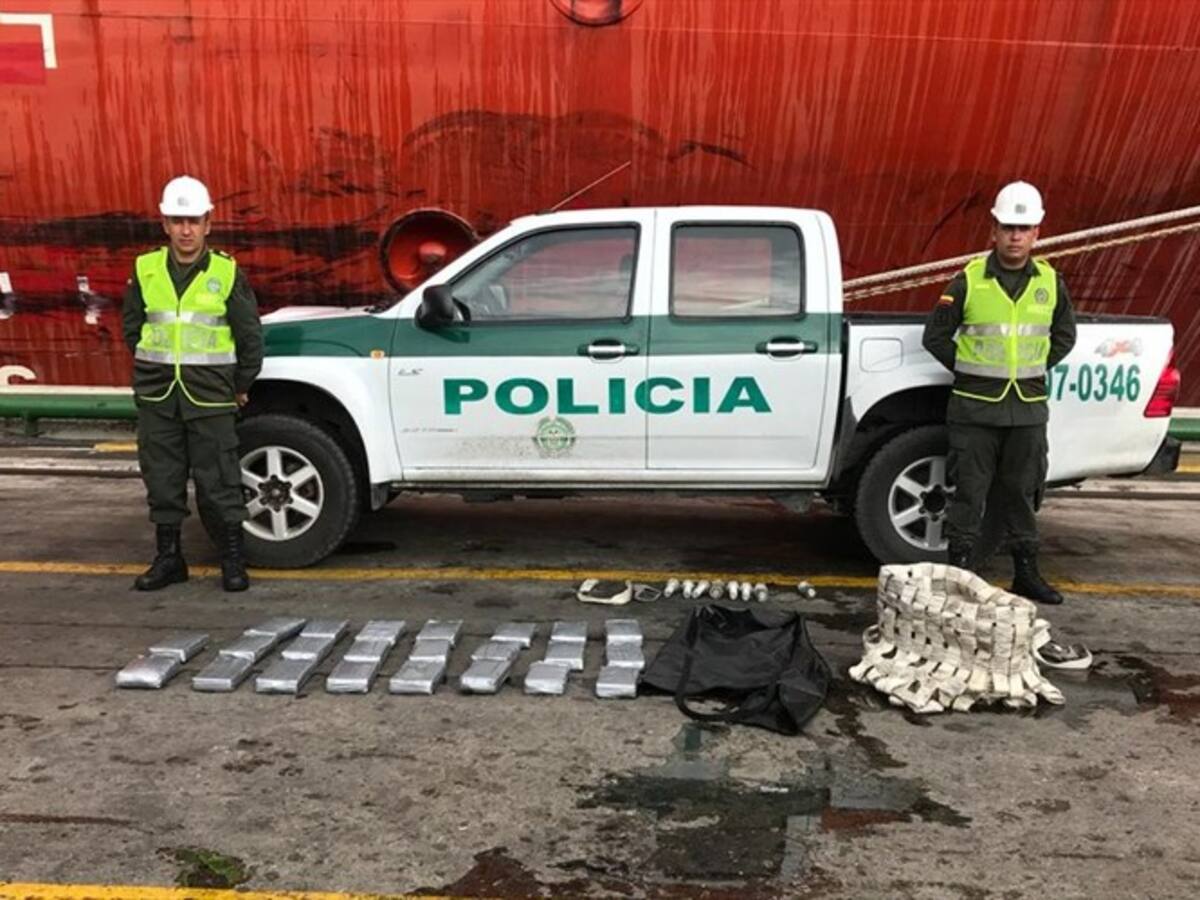 Incautan en Santa Marta un cargamento de cocaína que sería enviado a Jamaica