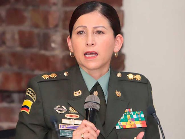General de la Policía Sandra Hernández. Foto: Suministrada