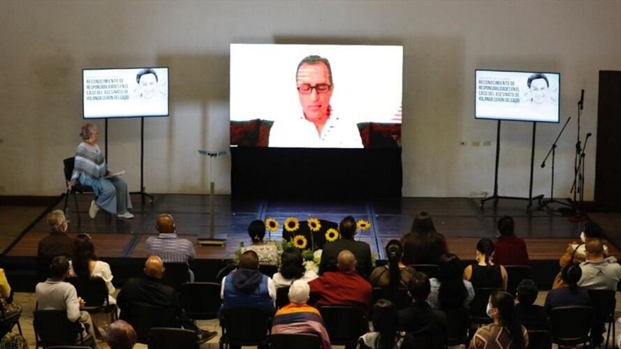 Excomandante del Bloque Libertadores del Sur Guillermo Pérez, conocido como ‘Pablo Sevillano’. Foto: Cortesía: Comisión de la Verdad