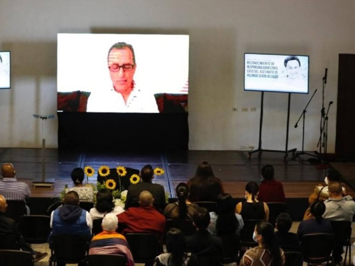 Excomandante de AUC 'Pablo Sevillano' pidió perdón por homicidio de Yolanda Cerón