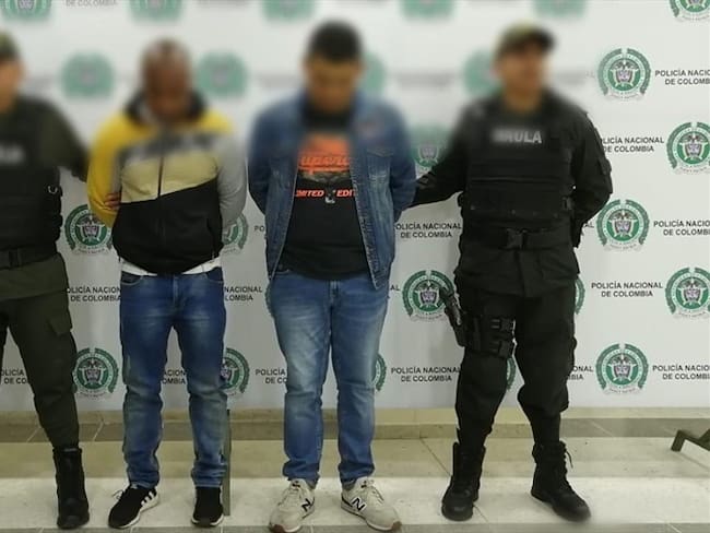 La Fiscalía solicitó medida de aseguramiento carcelaria en contra de los dos policías. Foto: Policía Nacional